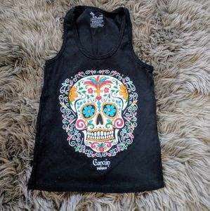 Sugar skull tank